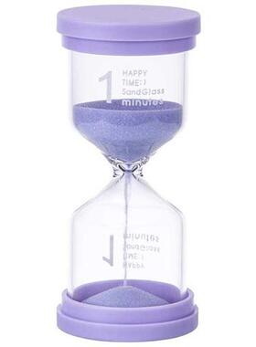 6Pcs Sand Timers 适用于 Kids and Classroom - Big Plastic San