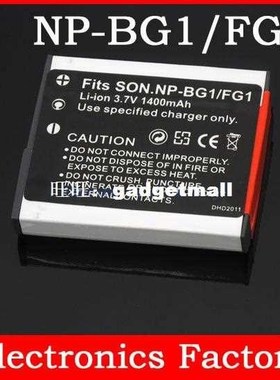 3.7V 1400mAh NP-BG1/FG1 Digital Camera Rechargeable Li-ion B