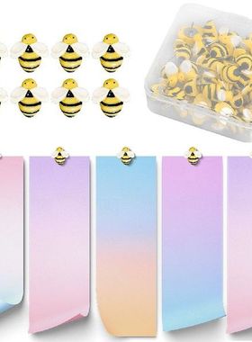 Cute Bee Push Pins 30pcs Decorative Cute Thumb Tacks