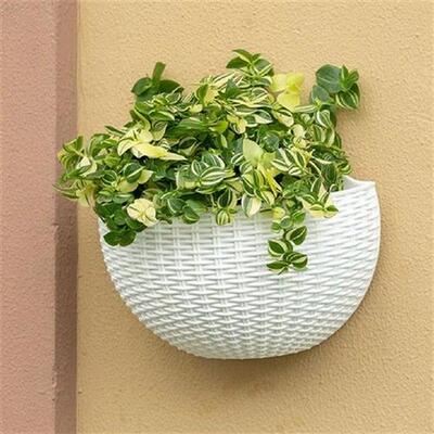 Flower Pot Wall Hanging Basket Planter Bucket Garden Plant
