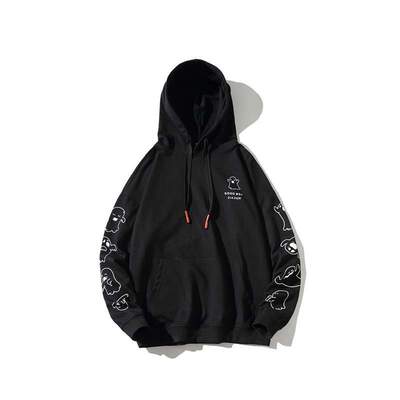 2022 Autumn Spring Fashion Black White Sweatshirt MenS Hip