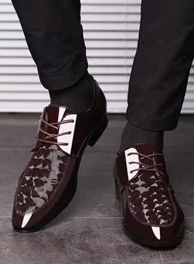 Men Pointedtoe Shoes Business Oxford Shoes Casual Shoes Soft