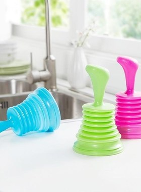 kitchen bathroom toilet drain sink plunger unblocker cleaner
