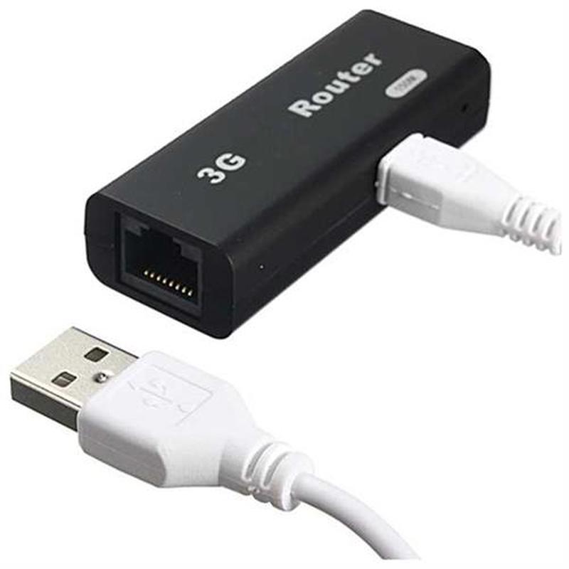 MINI 3G WIFI Hotspot IEEE 802.11b/g/n 150Mbps USB Router Bla