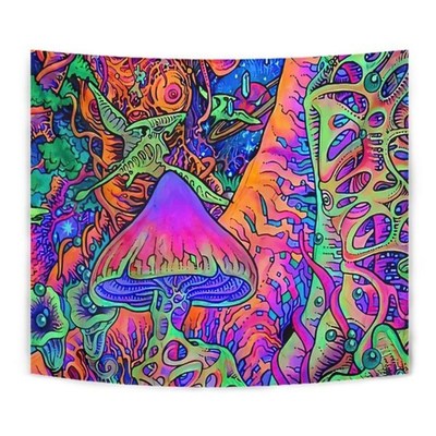 Creative Wall Tapestry Psychedelic Hippie Tapestry Wall Hang