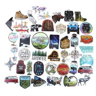 65pcs Cartoon Toy Stickers for Car Bike Motorcycle Phone