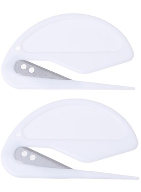 2Pcs/Lot Plastic Mini Letter Opener Letter Mail Envelope Ope