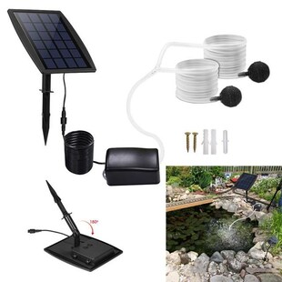 Solar aerator oxygen pump Practical Aquarium Air Pump for Fi