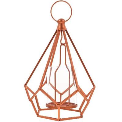 Holder Wire Lantern Metal Hanging Tealight Cage Holders