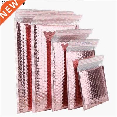20pcs Rose Gold Bubble Envelope Foam F Shipping Mailing Bag