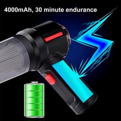 Handheld Vacuum Cleaner Wireless Compressed Air Duster Recha