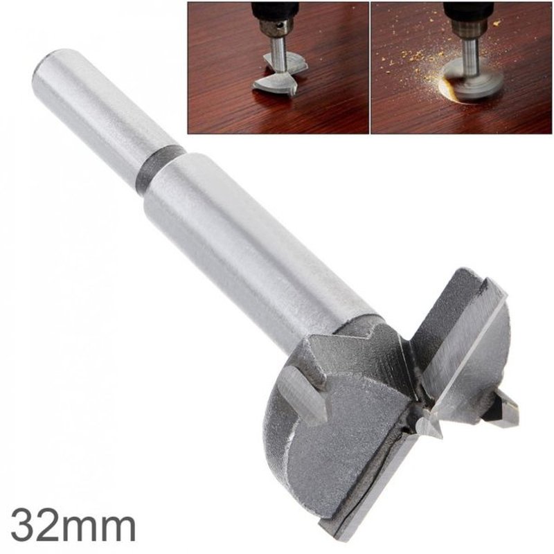 32mm Tungsten Steel Hard Alloy Wood Drill Bits Woodworking H