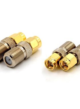 1/2Pcs F Type Female Jack To SMA Male Plug Straight RF Coaxi