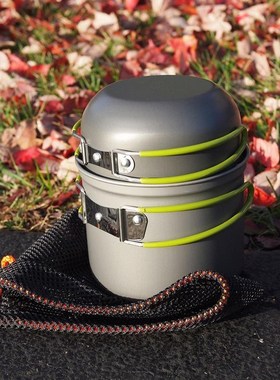 Camping Cookware Set 3000W Camping Stove Burner Cooking Pots