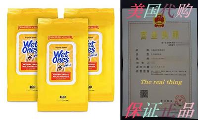 Wet Ones for Pets Antibacterial Multi-Purpose Dog Wipes w