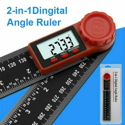 New Arrival 360 Degree Angle Finder Ruler Digital LCD Protra