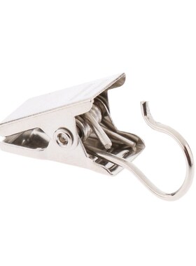 MagiDeal 30-Pack Window Curtain Clips with Hook/Drapery Clip