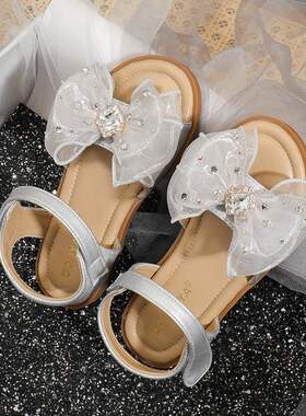 Girls' sandals 2022 new summer middle and large chil