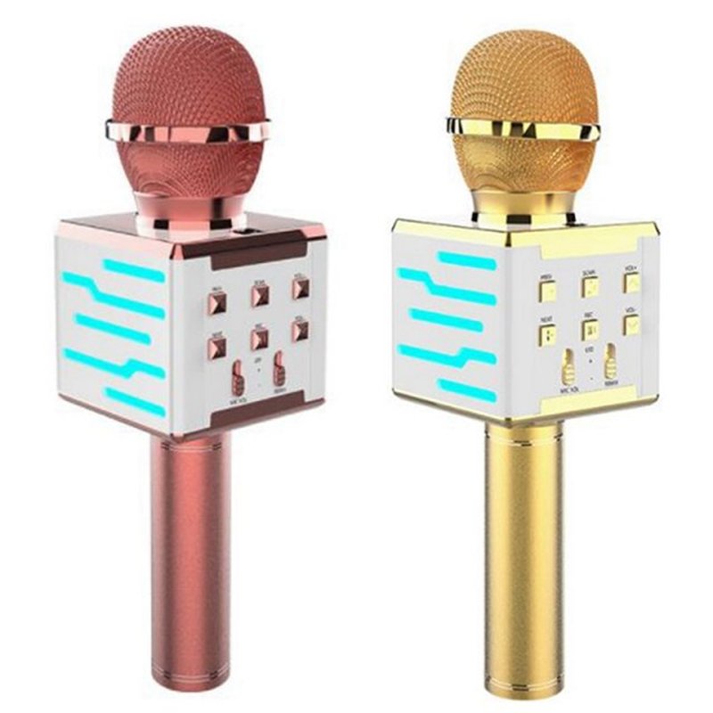 DS868 Wireless Karaoke Microphone USB Player Bluetooth Mic S