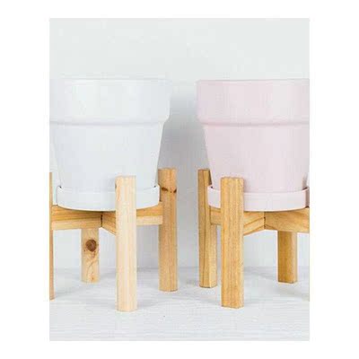 Flower Plant Shelves Garden Wooden Plant Stand Pot Rack Stan