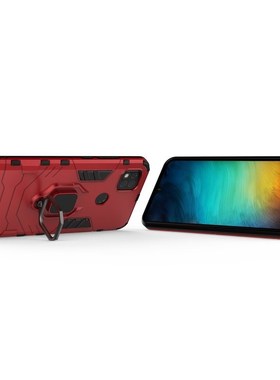 Xiaomi Redmi 9C Case Armor With Finger Ring kickstand Anti-F