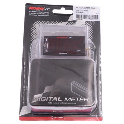 koso tachometer Motorcycle rpm gauge 0~2000 rpm Digtal Displ