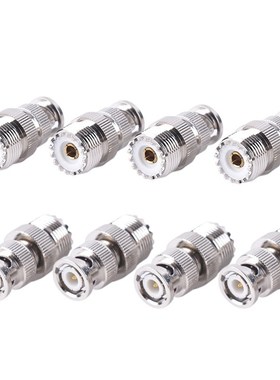 BNC Male Plug To SO239 UHF PL-259 Jack RF Female Coaxial Ada