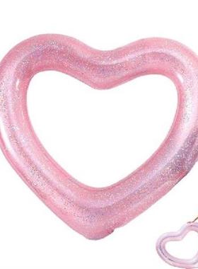 Inflatable Pool Floats Heart Shaped Pool Float Loungers