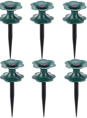 6 PCS Garden Hose Guide Posts, Lawn Hose Support Spikes, Lot