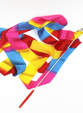 2M 4M  Colorful Gym Ribbons Dance Ribbon Rhythmic Art Gymnas