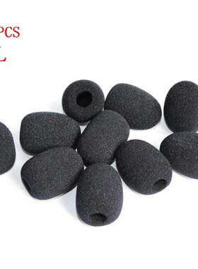 10PCS Microphone Windscreen Sponge Cover Mic Foam Cap for Go