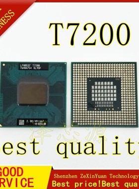 2PCS T7200 7200 SL9SF CPU 4M Socket 479 (Cache/2.0GHz/667/D
