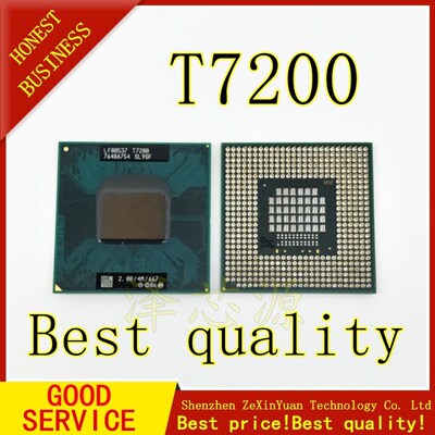 2PCS T7200 7200 SL9SF CPU 4M Socket 479 (Cache/2.0GHz/667/D