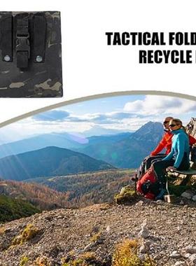 Portable Sundry Dump Pouch Folding 600D Nylon Molle