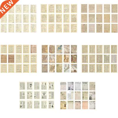 30 Kit Creative Retro Papers Scrapbooking Journaling Decor X