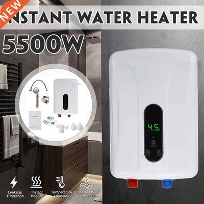 5500W 220V Mini Electric Water Heaters Instant Electric Hot