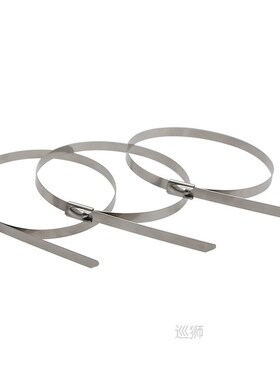 Cable Tie Multi-Purpose Locking Cable Metal Tie 4.6mm Stainl