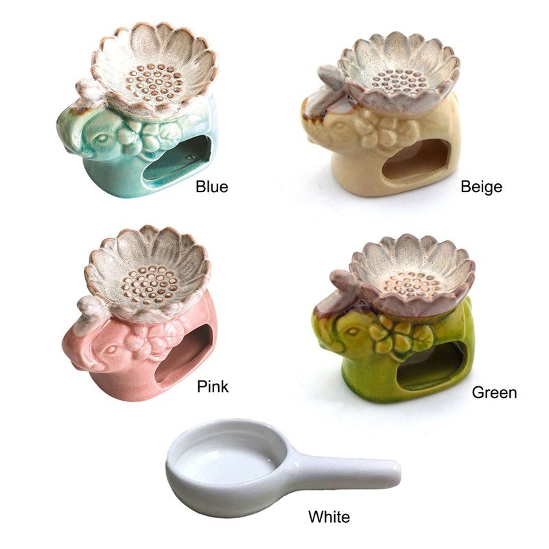 Fragrance Diffuser Candle Holder Ceramic Incense Burner Oil