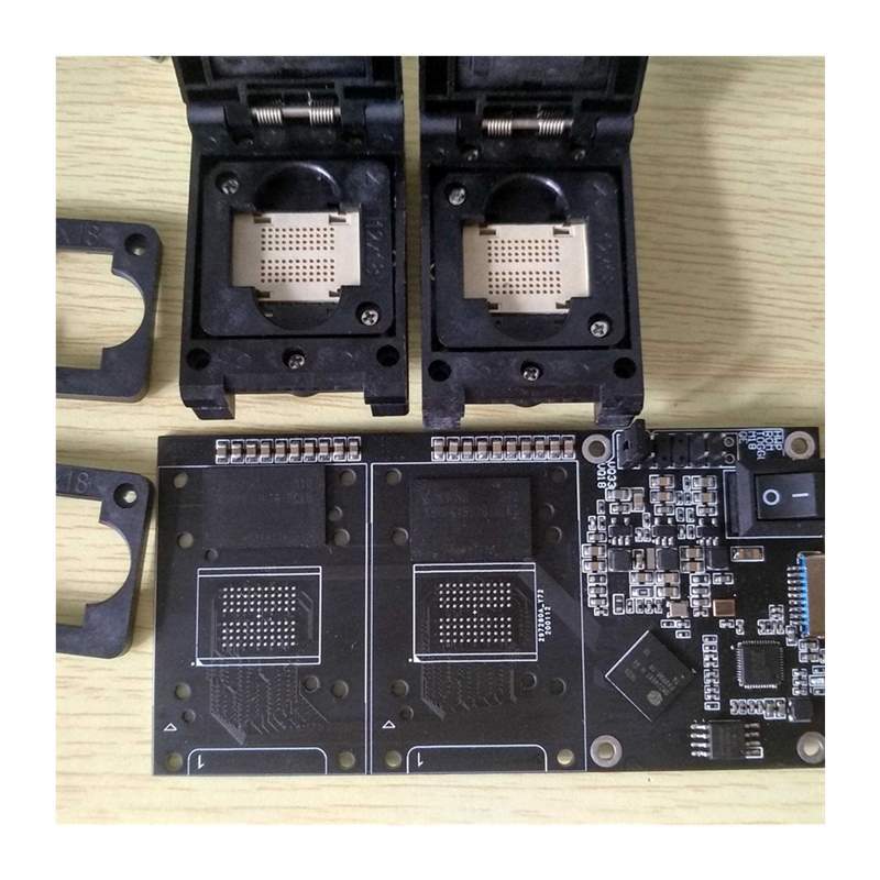 Solid state sm2246xt testing jig test rack bga12/152 16ce