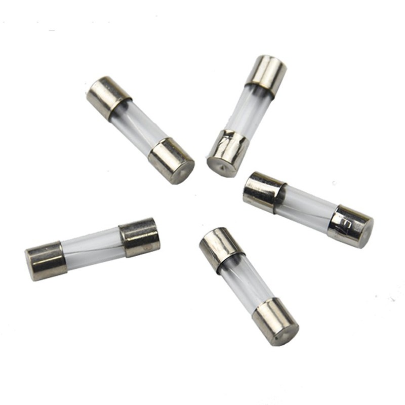 100Pcs Set 5x20mm Quick Blow Glass Tube Fuse Suit combin Ass