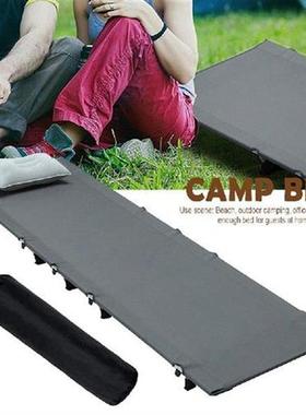New Portable Folding Camping Mat Cot Single Bed Outdoor