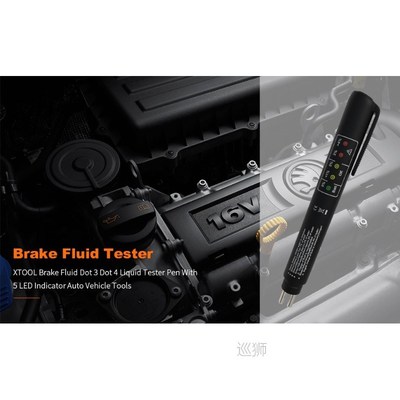 Car Brake Fluid Tester Diagnostic Tools 5 Leds Brake Fluid T