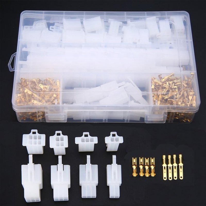 580PCS/Box 2.8mm 2/3/4/6/9Pin For Motorcycle Automotive Elec