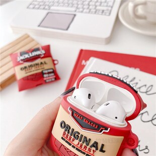 Funny JACK LINKS British Beef Jerky Earphone Case for AirPo