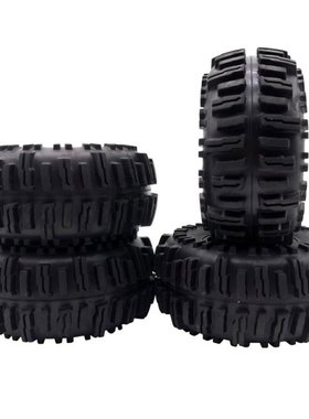 4pcs Rock Crawler 2.2 inch Tires Soft 128mm Tyre with Foams