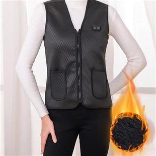 Heated Vest 3-speed Temperature Adjustment Women Warm Vest