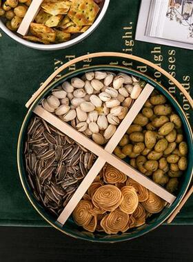 Emerald Fruit Plate Home Living Room Fruit Basket Personalit