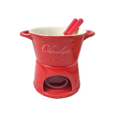 Chocolade Fondue Set Keramische Hightea Serveren Fondue Pot