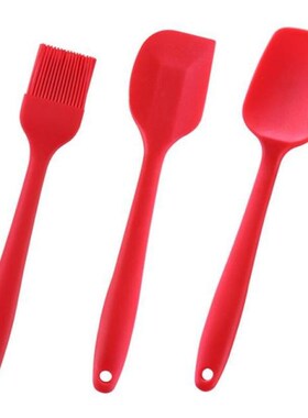 3pc/lot Cake Tools Silicone Spatulas Cake Dough Scraper Mixi