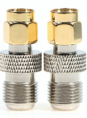 One Or 2pcs F Type Female Jack To SMA Male Plug Straight RF